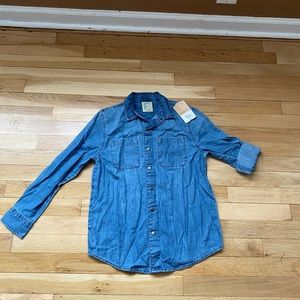 Boys 10/12 denim shirt